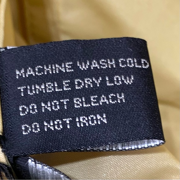 NWOT Mossimo Men’s Yellow Unlined Windbreaker Light Jacket Size XL - Picture 11 of 11